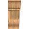 Ekena Millwork Traditional Traditional Smooth Bracket w/ Offset Brace, Western Red Cedar, 7 1/2"W x 18"D x 18"H BKT0806X18X18TRA01SWR - alternate 4